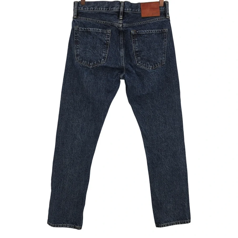 C.O.F. Studio Mens 31 M2 Kuroki Mill Japan Selvedge Raw Denim Straight Jeans